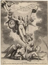 La Serre. Eintritt der Königinmutter in ... die Niederlande. Zustand 2